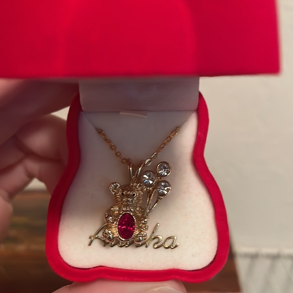 July Birthstone Necklace - Gold - Picture 2 of 4